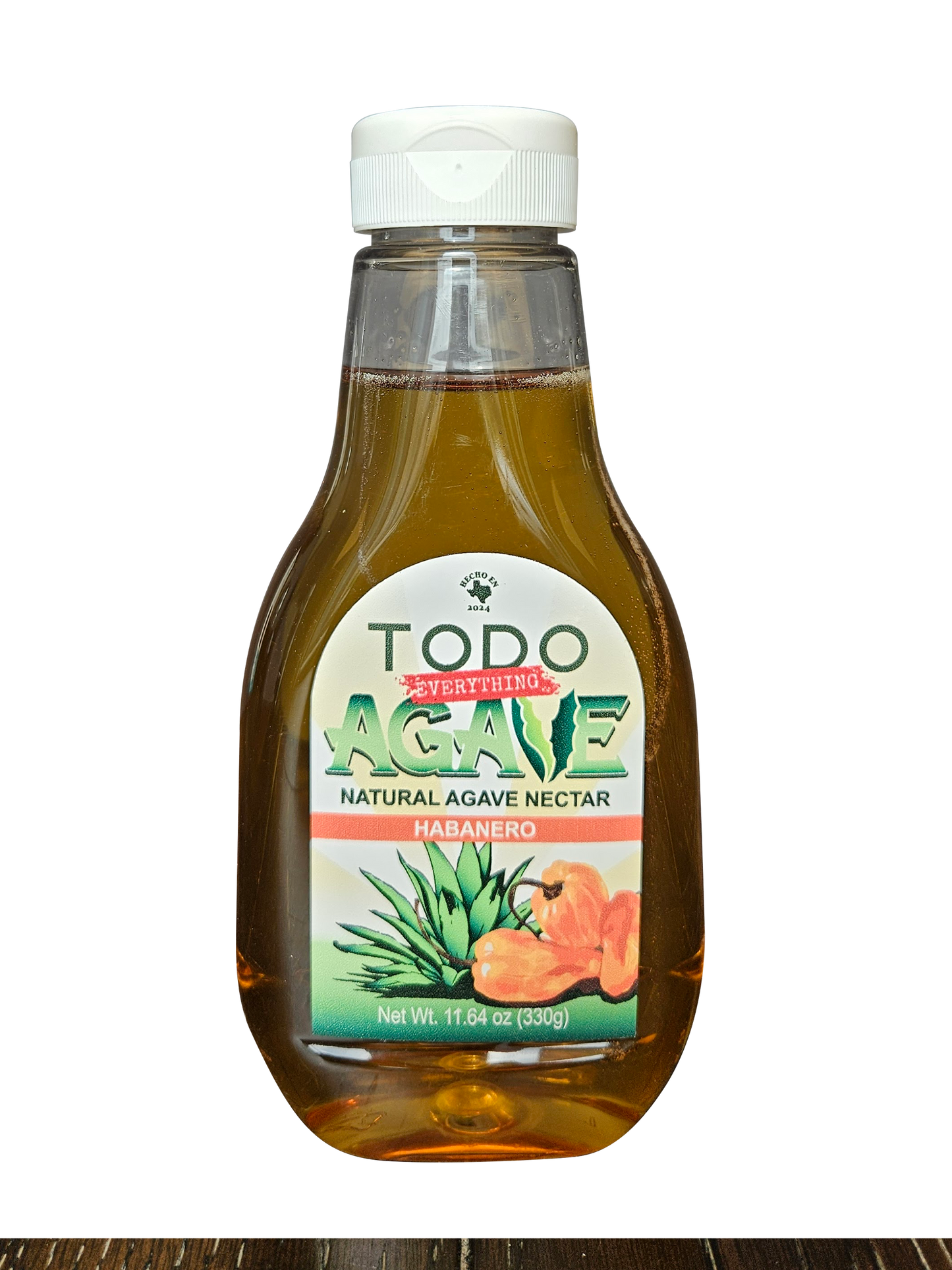 Habanero Flavored Agave Syrup