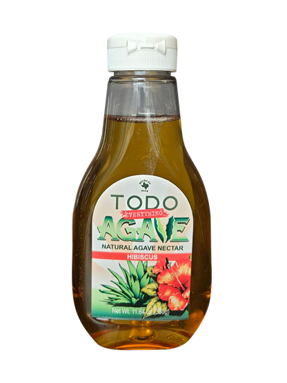 Hibiscus Flavored Agave Syrup